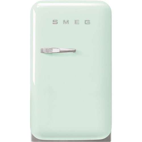 SMEG FAB5RPG6 - Pastel Green Retro Freestanding Fridge - 34L - C Energy Rating