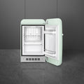 SMEG FAB5RPG6 - Pastel Green Retro Freestanding Fridge - 34L - C Energy Rating