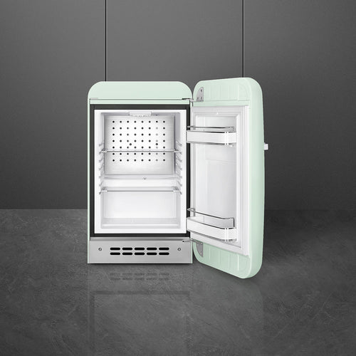 SMEG FAB5RPG6 - Pastel Green Retro Freestanding Fridge - 34L - C Energy Rating