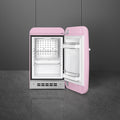 SMEG FAB5RPK6 - Pink Retro Mini Fridge - 34L - C Energy Rating