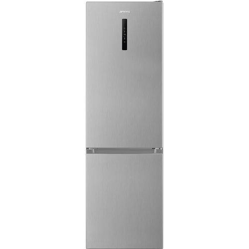 SMEG FC20XDNEUK - Inox Look Fridge Freezer - 331L - E Energy Rating