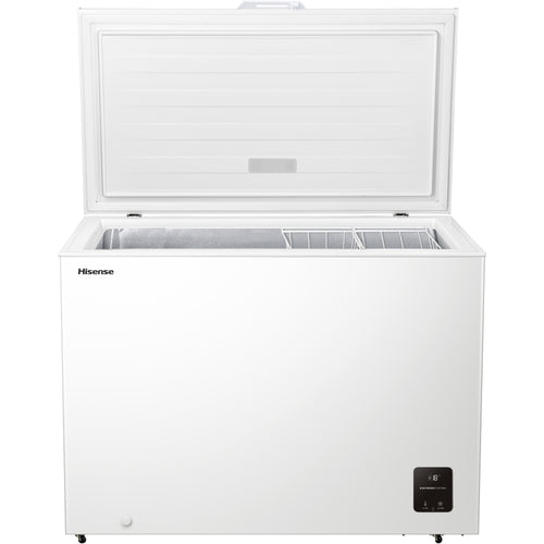 Hisense FC386D4AWLE - White Chest Freezer - 297L - E Rated