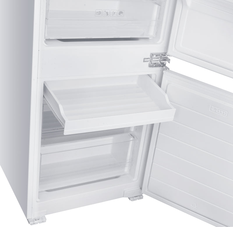 Iceking IKBI7030TFF - White Built in Frost Free Fridge Freezer - E energy