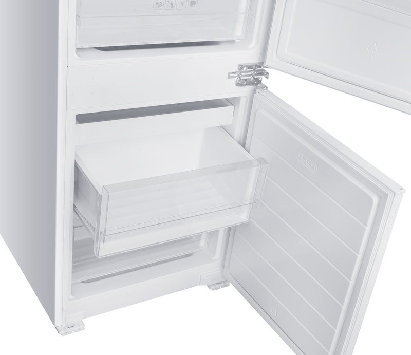 Iceking IKBI7030TFF - White Built in Frost Free Fridge Freezer - E energy