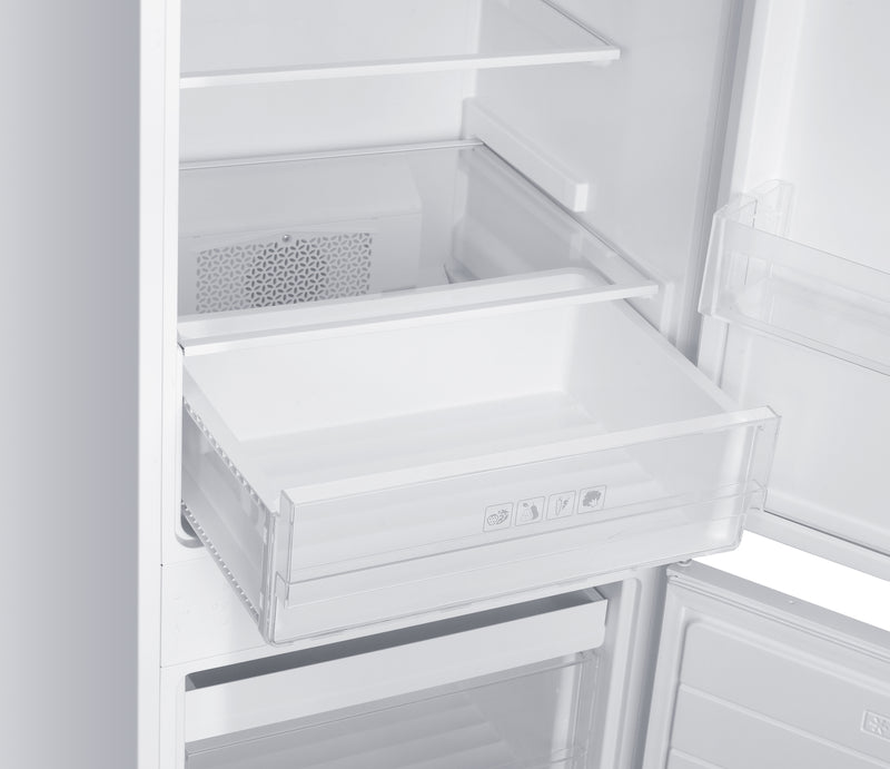 Iceking IKBI7030TFF - White Built in Frost Free Fridge Freezer - E energy