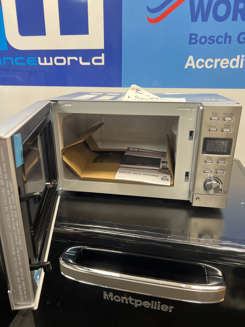 Daewoo SDA2089 - White 20L Microwave - 800W - Unboxed