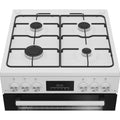 Beko FDG6231CW - White Gas Cooker - Double Oven - A Rated