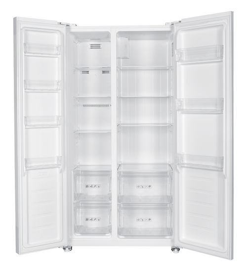 Iceking IKSBS442WH  - White American Fridge Freezer - 442L - E Energy Rating