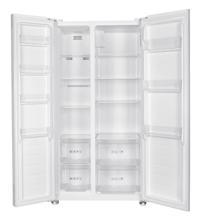 Iceking IKSBS442WH  - White American Fridge Freezer - 442L - E Energy Rating