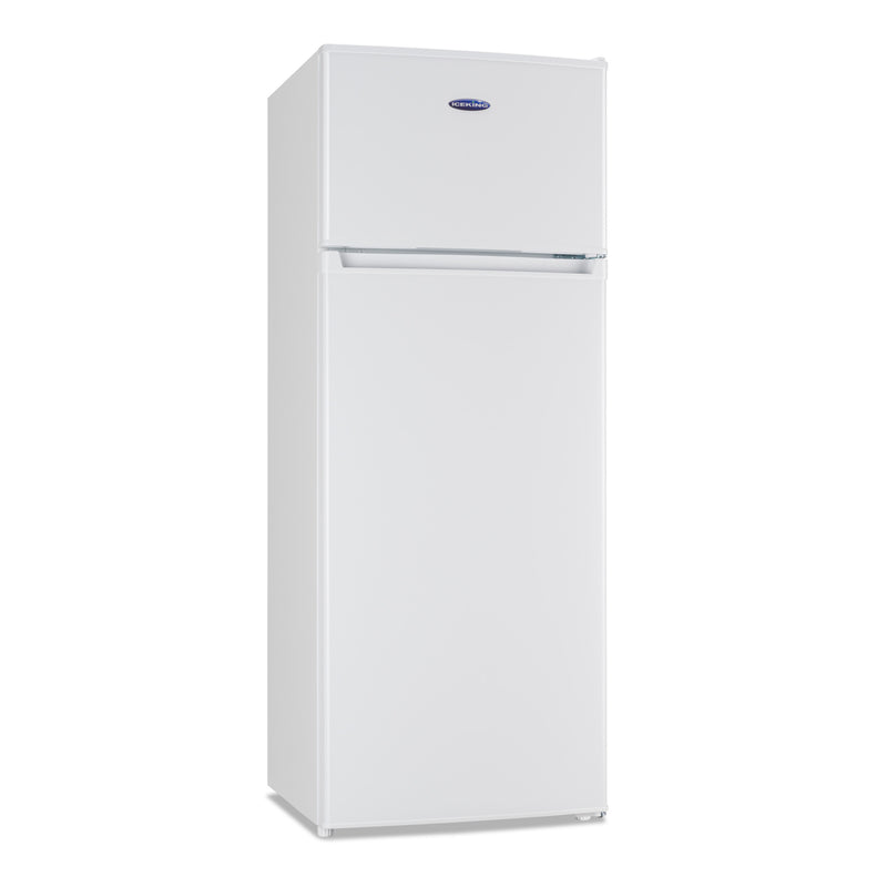 Ice-King FF218EW - White Top Mount Fridge Freezer - 206L - E Energy