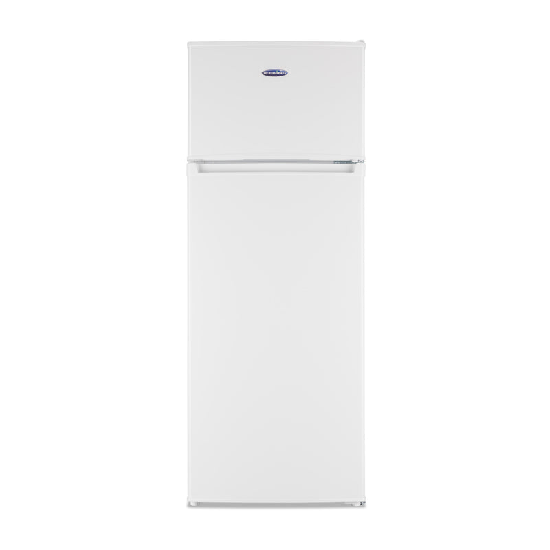 Ice-King FF218EW - White Top Mount Fridge Freezer - 206L - E Energy