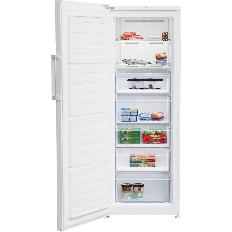 Beko FFP4671W - White Tall Freezer - 256L - E Rated