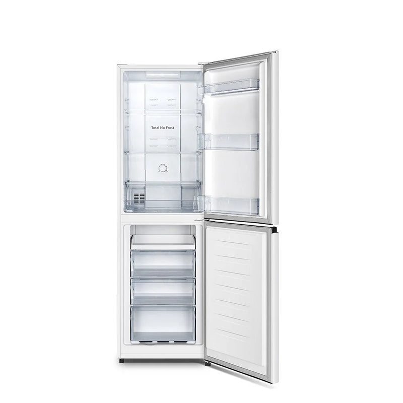 Teknix FFPH1825PW - White 256L Fridge Freezer - Total No Frost - F Energy