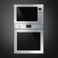 Smeg FMI425X - Stainless steel Built in Electric Microwave