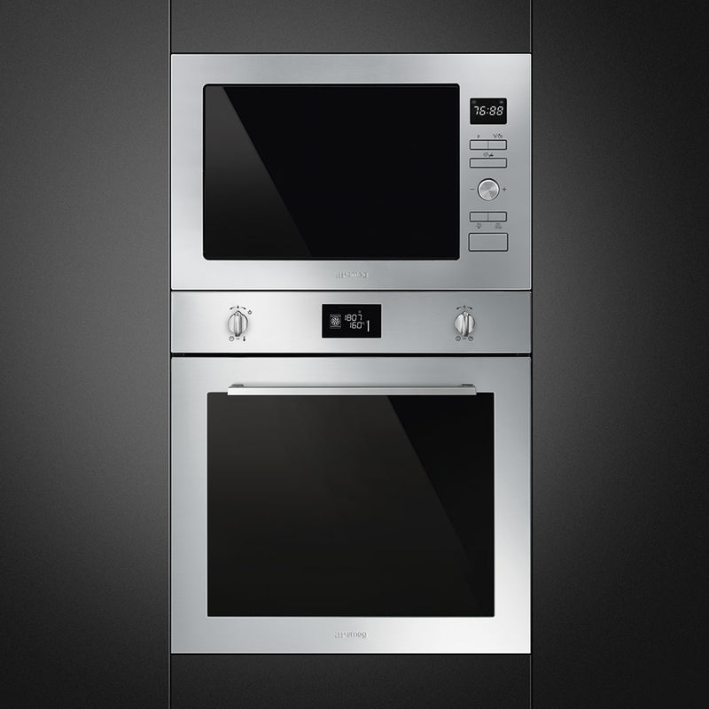 Smeg FMI425X - Stainless steel Built in Electric Microwave