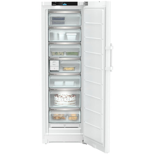 Liebherr FNC527I - White Freestanding Frost Free Freezer - C energy