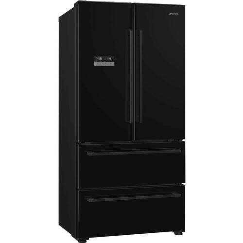 Smeg FQ55FNDE - Black American Fridge Freezer - 539L Total Capacity - E Energy