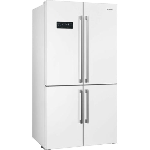 Smeg FQ60BDE - White American Fridge Freezer - 572L - E Energy