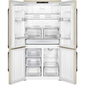 Smeg FQ960P6 Victoria American Fridge Freezer - Cream - 581L Total Capacity - E Energy Rated