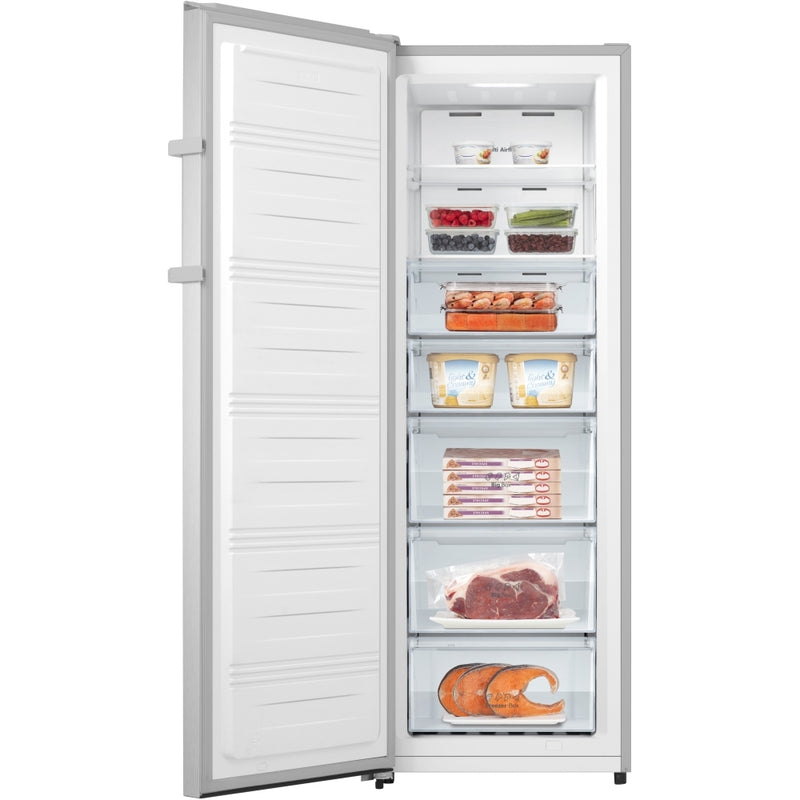 Hisense FV298N4ACE - Stainless Steel Tall Freezer - 229L - E Rated