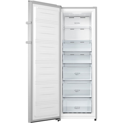 Hisense FV298N4ACE - Stainless Steel Tall Freezer - 229L - E Rated