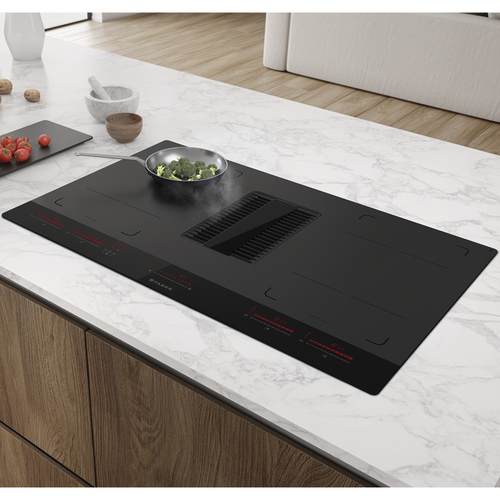 Faber GALILEO GLASS HE - Black 83cm Air Venting Induction Hob - A+ Energy