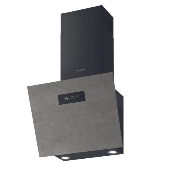 Faber NG GRES LG/X A60 - Light Grey/Stainless Steel 60cm Cooker Hood - 710m³/h - B Energy