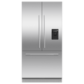 Fisher & Paykel RS90AU3 - Stainless Steel American Fridge Freezer - 90cm - E Energy