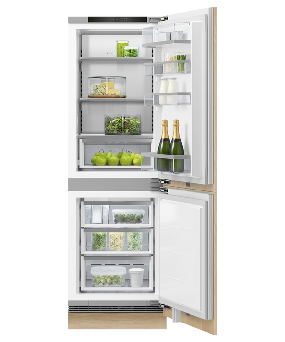 Fisher & Paykel RS6019BRU1 - Integrated 60cm Fridge Freezer - 180L/123L - D Energy