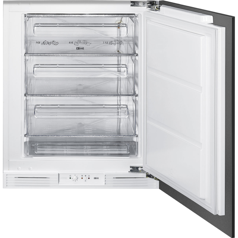 Smeg UKU8F082DF1 - White Undercounter Freezer - F energy -display