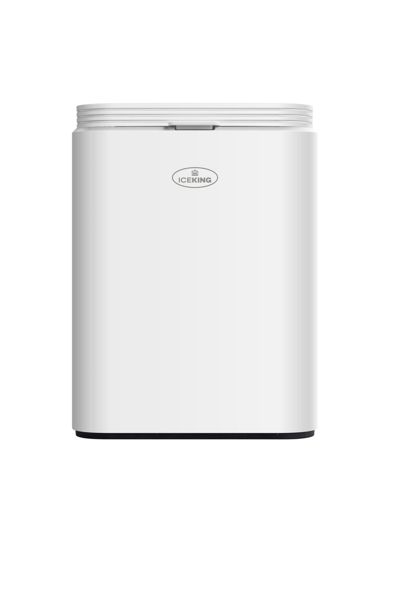 IceKing IKICE12KGW - White Icemaker - 12 kg Capacity