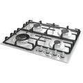 Hisense GM663XB - Stainless Steel 60cm Gas Hob - 4 Burners