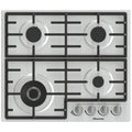 Hisense GM663XB - Stainless Steel 60cm Gas Hob - 4 Burners