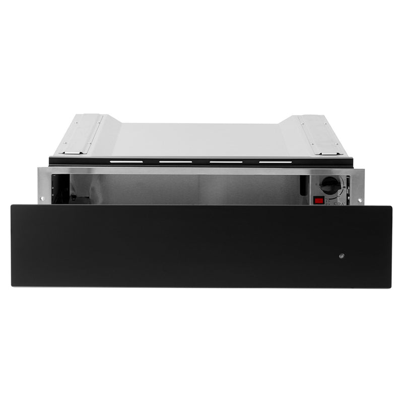 CDA VW155BL - Black Warming Drawer - 6 Place Settings
