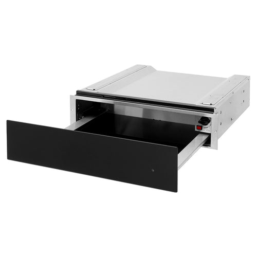 CDA VW155BL - Black Warming Drawer - 6 Place Settings