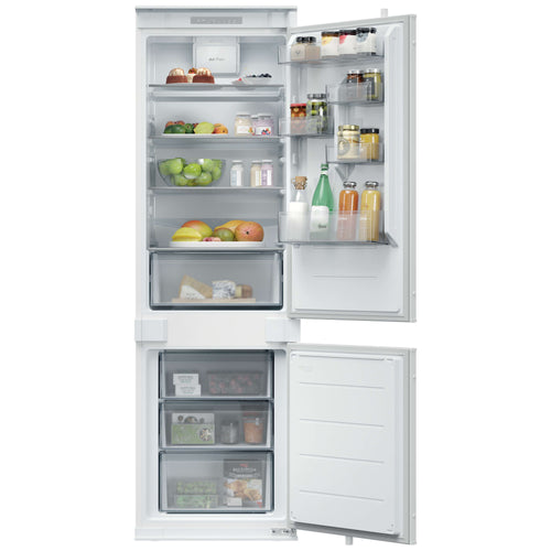 Hoover WCKBQL3518EVK - White Integrated Fridge Freezer - 268L - E Energy
