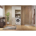 Hoover BH4S496M6D9-80 - White 9KG/6KG Integrated Washer Dryer - 1400 RPM - A/D Energy