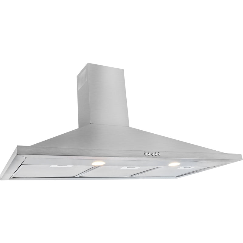 Leisure H102P Stainless Steel - Stainless Steel 100cm Chimney Cooker Hood - 590 m3/h - C energy