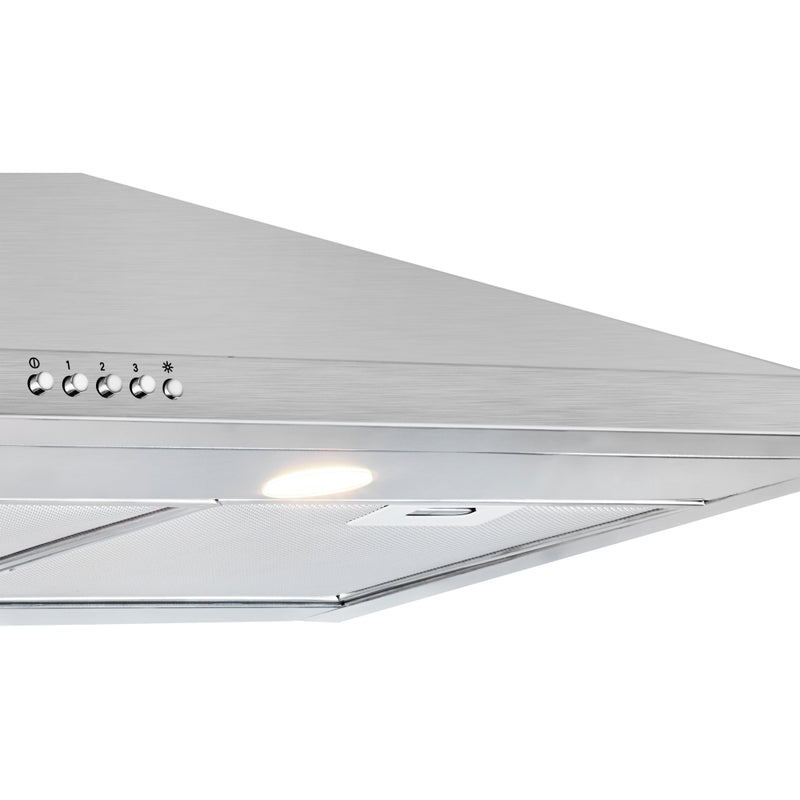 Leisure H102P Stainless Steel - Stainless Steel 100cm Chimney Cooker Hood - 590 m3/h - C energy