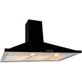 Leisure H92PK - Black 90cm Chimney Cooker Hood - 590 m³/h - C energy