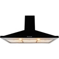 Leisure H92PK - Black 90cm Chimney Cooker Hood - 590 m³/h - C energy