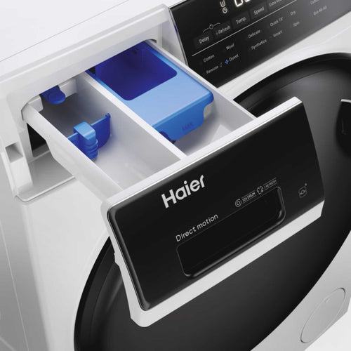 Haier HW90B14959NUUK - White Washer Dryer - 9KG Wash/6KG Dry - 1400RPM - D Energy