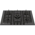 Haier HAVG75S2B - Black 5 Zone Glass Gas Hob