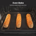 Hisense HDCEC5C10B - Black Electric Cooker - Double Oven Ceramic Hob - A Rated