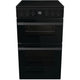 Hisense HDCEC5C10B - Black Electric Cooker - Double Oven Ceramic Hob - A Rated