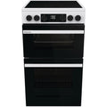Hisense HDCEC5C10W - White Electric Cooker - Double Oven with Ceramic Hob - A Rated