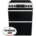 Hisense HDCEC6C20W - White Electric Cooker - Double Oven - A Rated