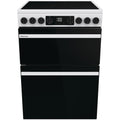 Hisense HDCEC6C20W - White Electric Cooker - Double Oven - A Rated