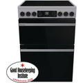 Hisense HDCEC6C20X - Stainless Steel Electric Cooker - Double Oven - A Rated