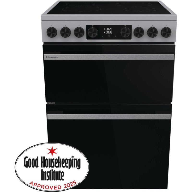 Hisense HDCEC6C20X - Stainless Steel Electric Cooker - Double Oven - A Rated